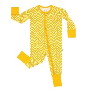 Little Sleepies 3-6 month sunny Chevron